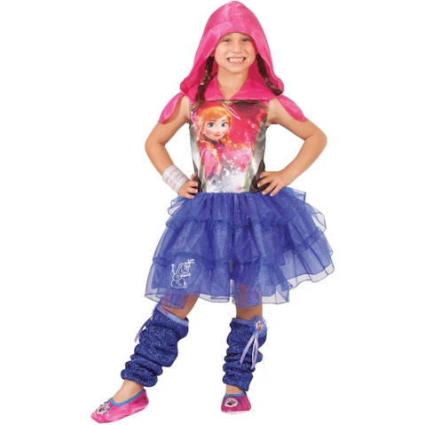 Anna Hooded Dress Child Costume