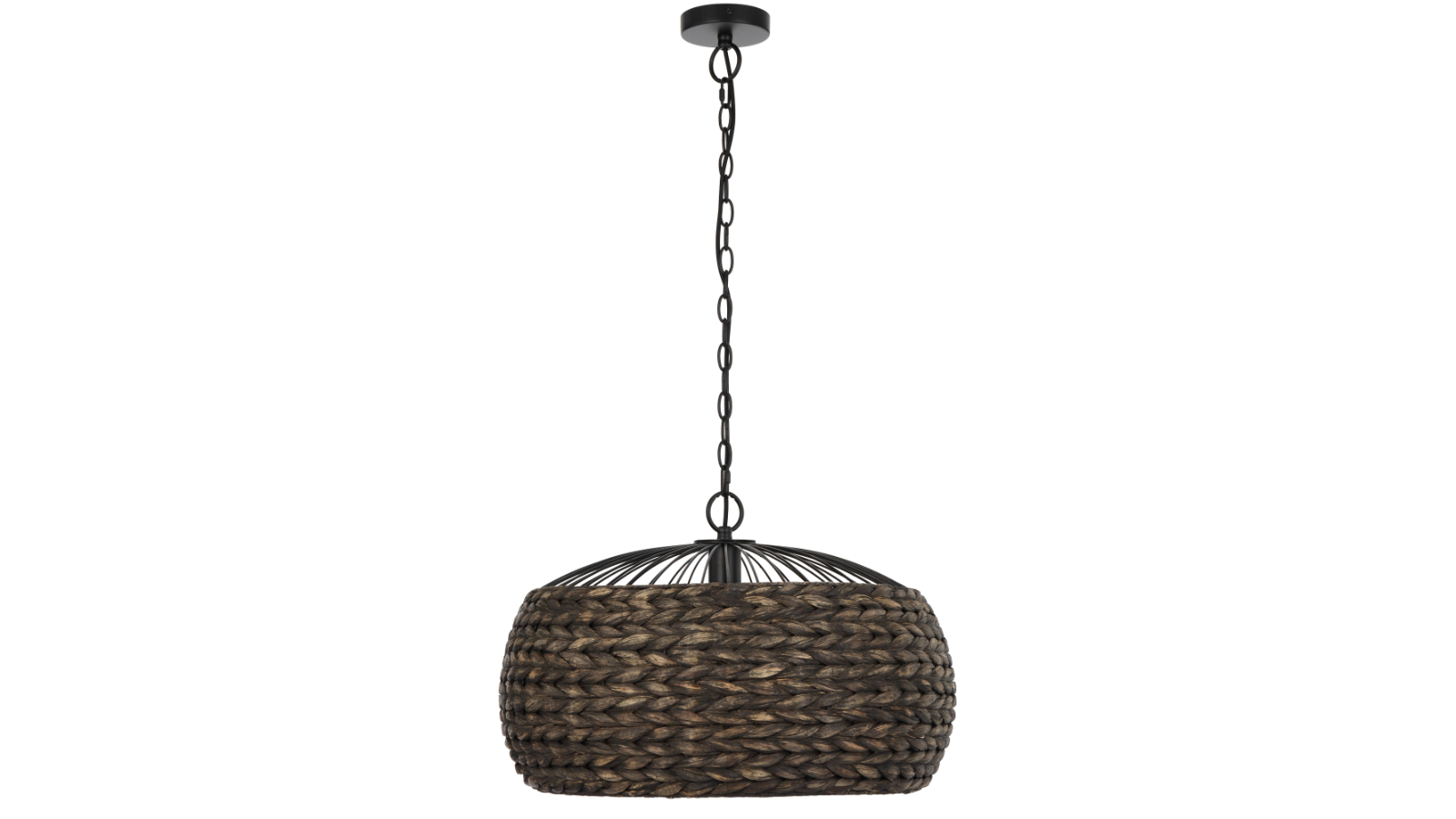 Pretty & Practical Aosta Antera 60 Contemporary Home Interior Pendant Light - Black