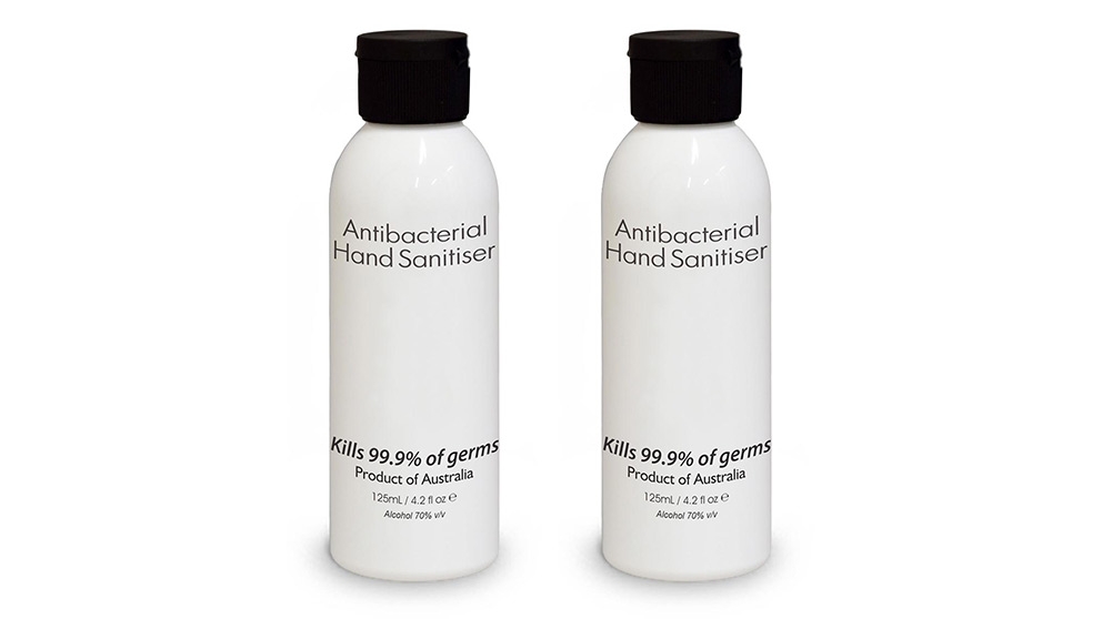 2x 125ml Antibacterial Hand Sanitiser