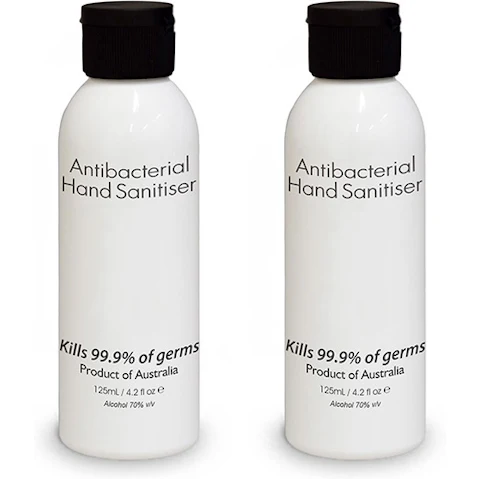 2x 125ml Antibacterial Hand Sanitiser