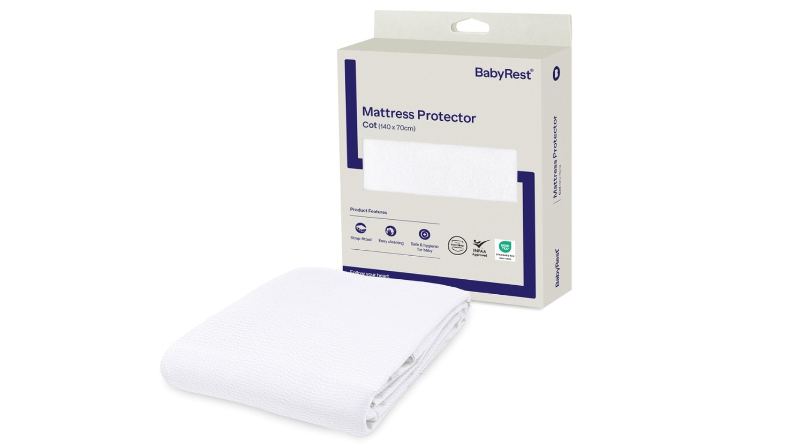 BabyRest Cot Waterproof Mattress Protector