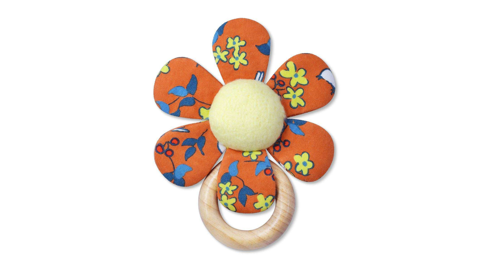Apple Orange Teething Rattle Enchanted Baby Toy | Harvey Norman