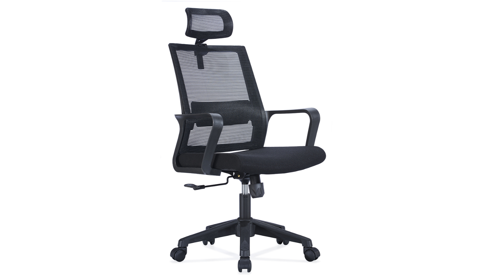 HelloFurniture Black Eros Back Office Chair - High