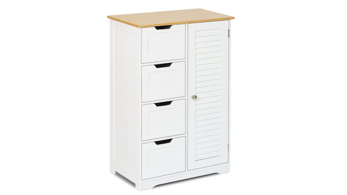 HelloFurniture Auston Multipurpose Storage Cabinet with Drawer