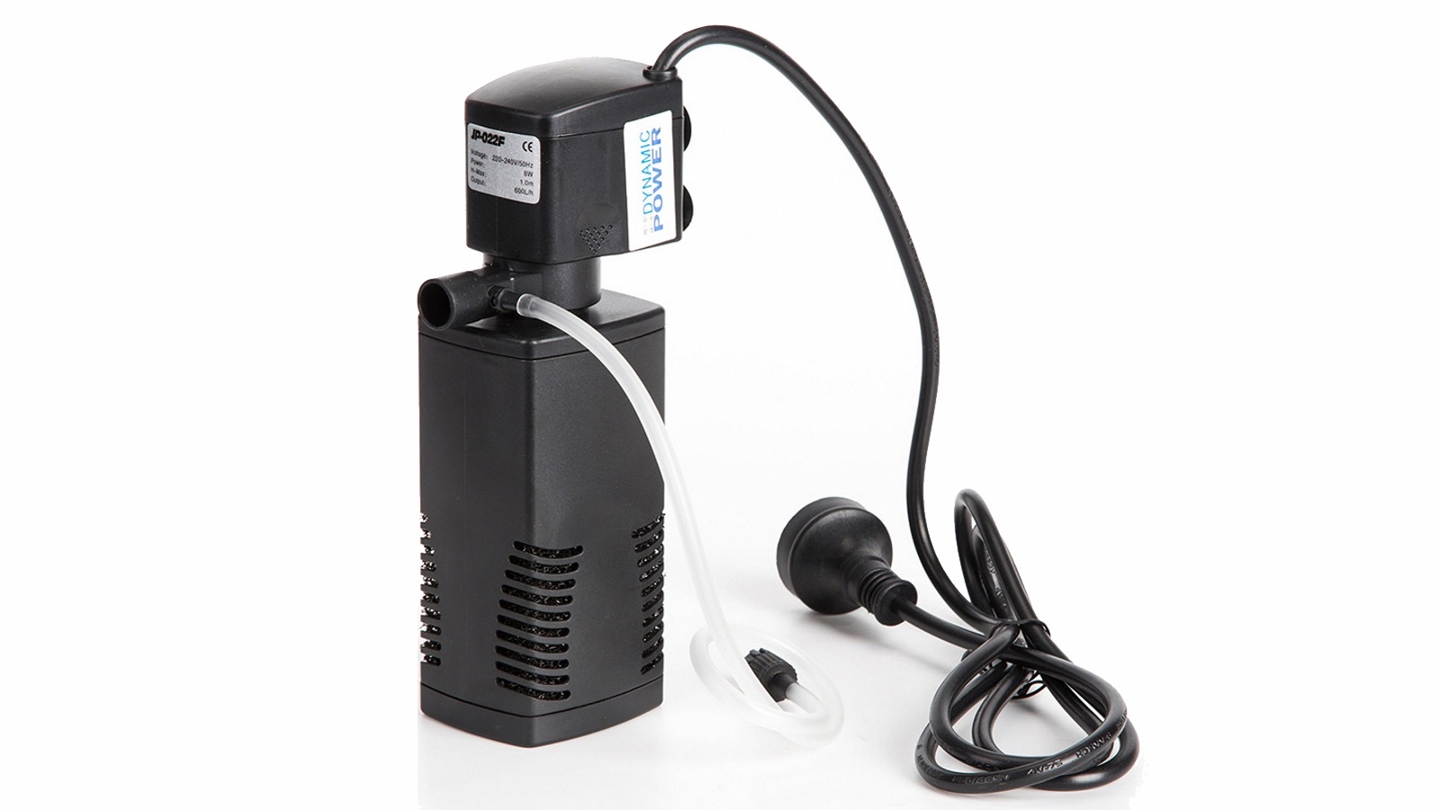 Dynamic Power 600L/H 8W Submersible Filter Pond Pump - 1m