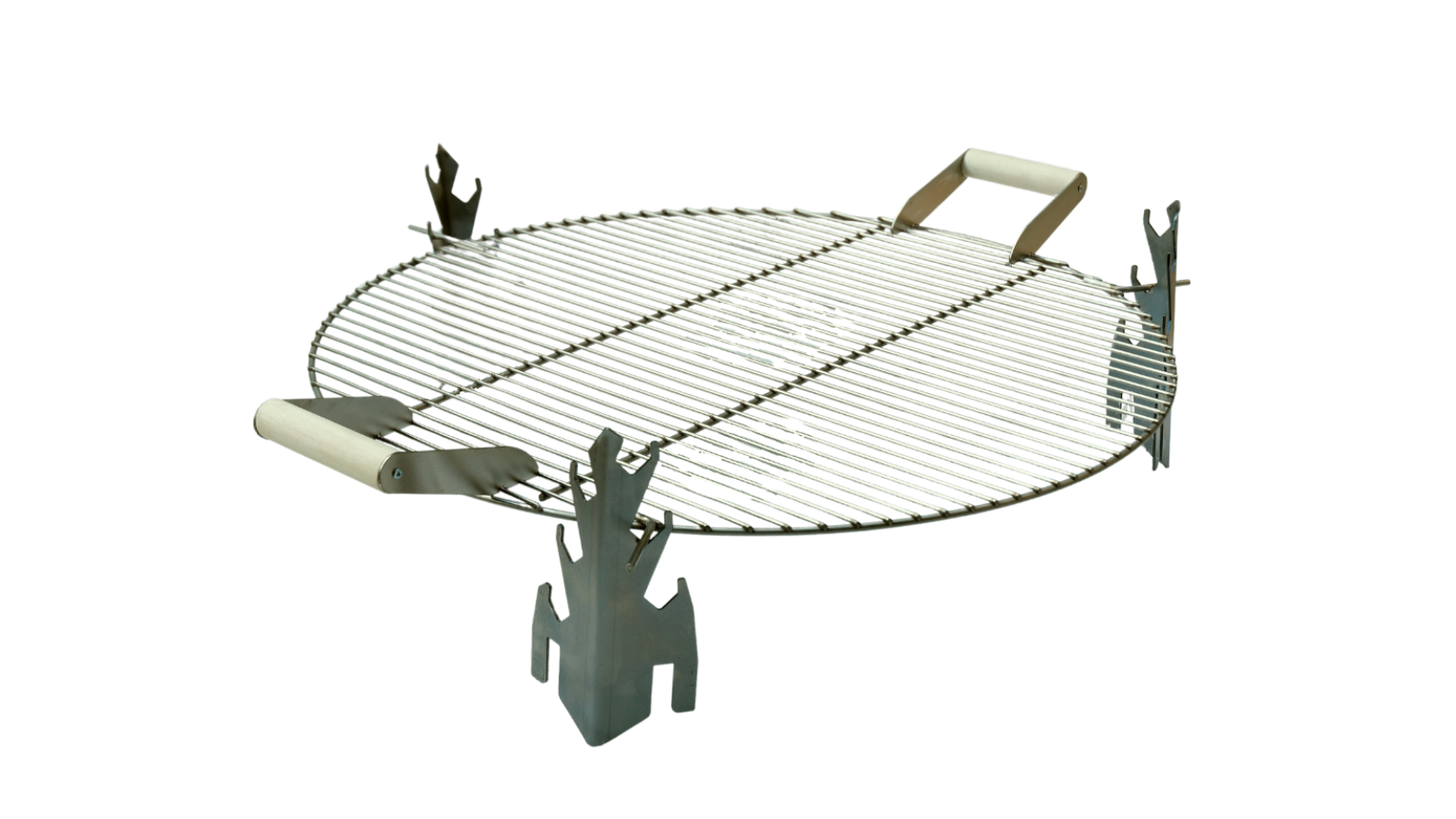 Alfred Riess Fire Pit Grill Grates with Handles - Medium