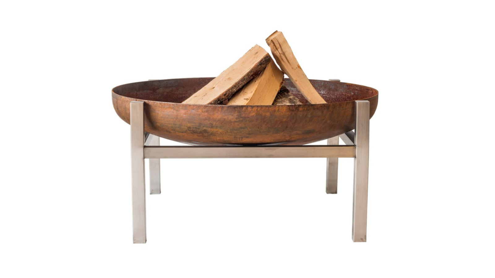 Alfred Riess Inuvik Steel Fire Pit - Large