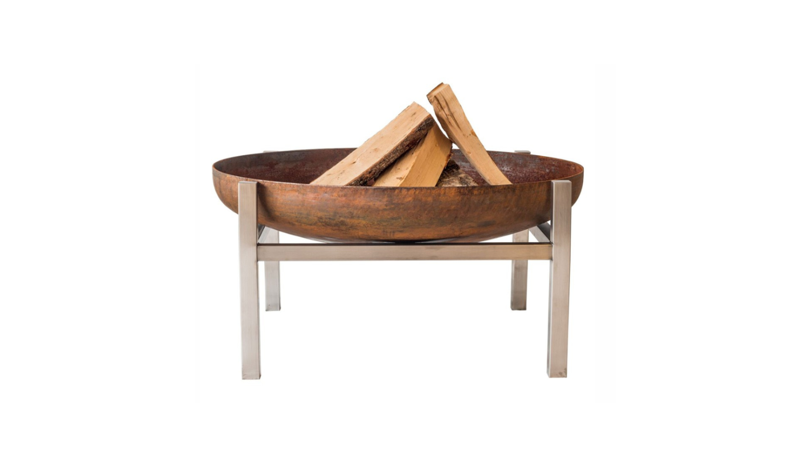 Alfred Riess Inuvik Steel Fire Pit - Medium
