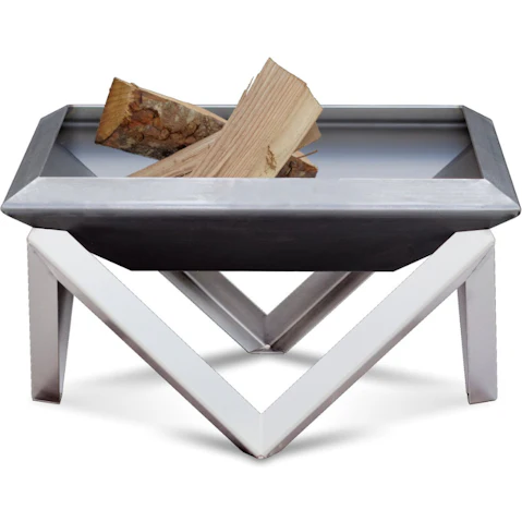 Alfred Riess Kubas Steel Fire Pit - Medium