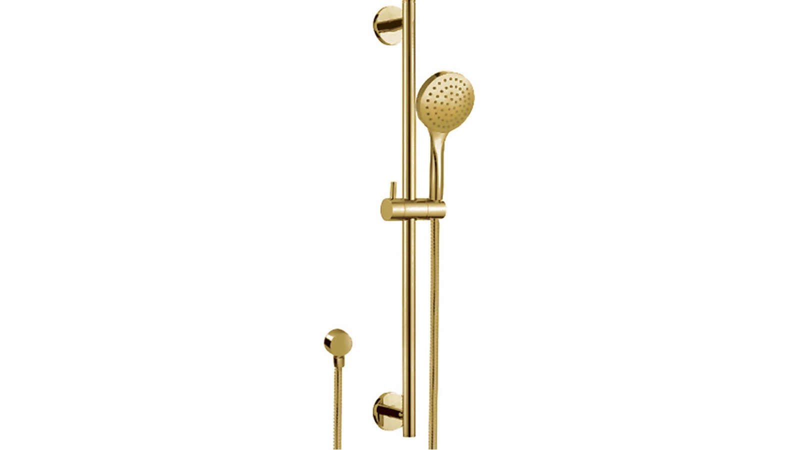 Arcisan Slide Rail Shower Set - Brushed Brass