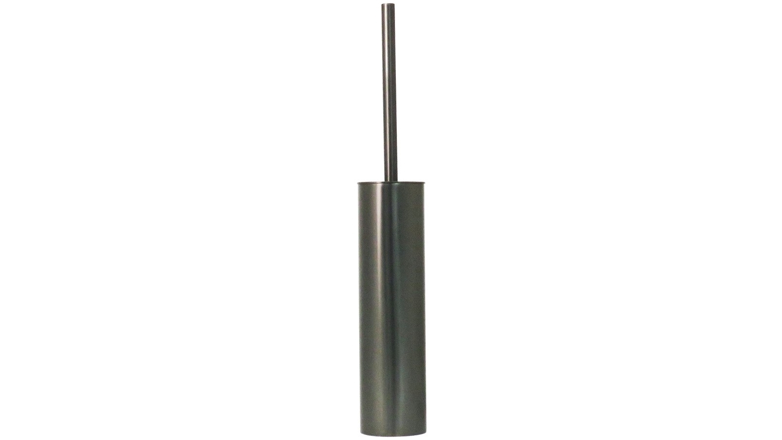 Arcissan Round Toilet Brush Holder - Gun Metal