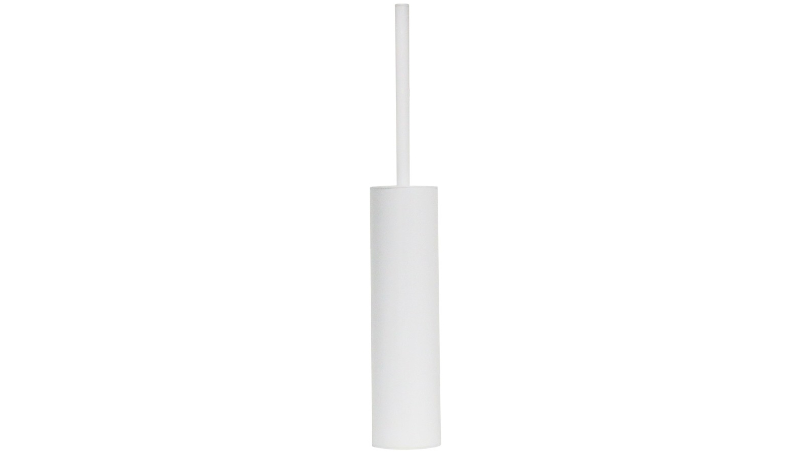 Arcissan Round Toilet Brush Holder - White