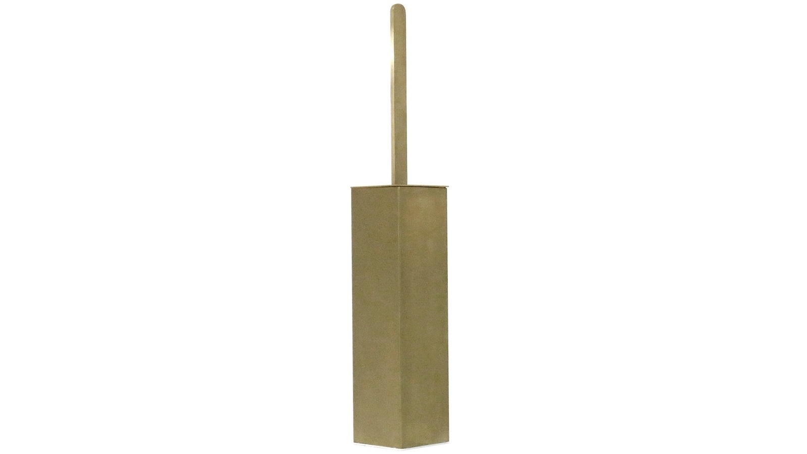 Arcissan Square Toilet Brush Holder - Brushed Brass
