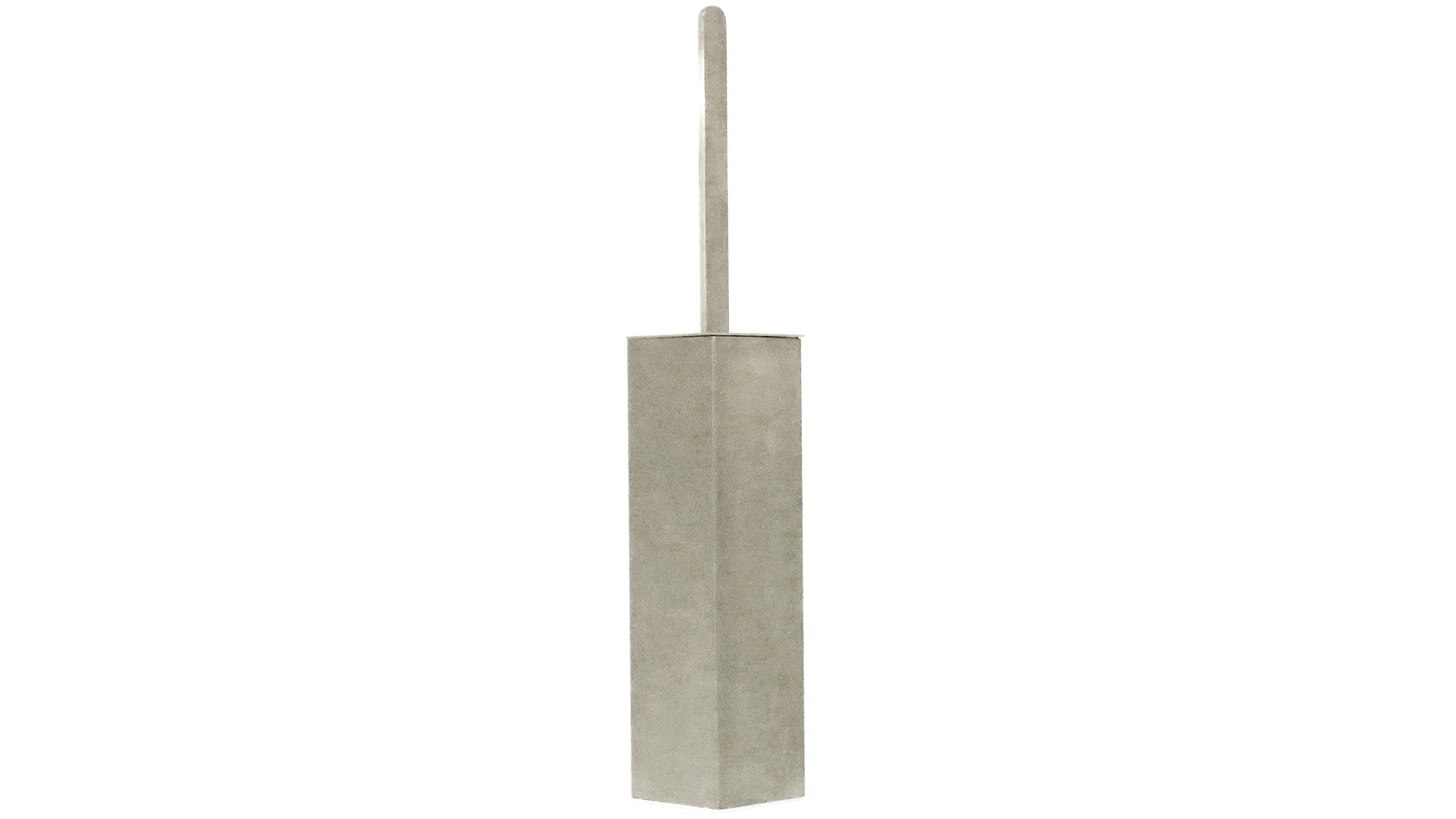Arcissan Square Toilet Brush Holder - Brushed Nickel