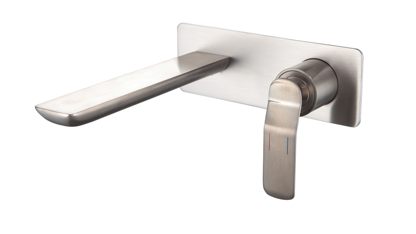 Arcisan Synergii Wall Mounted Basin Mixer - Satin Nikel PVD