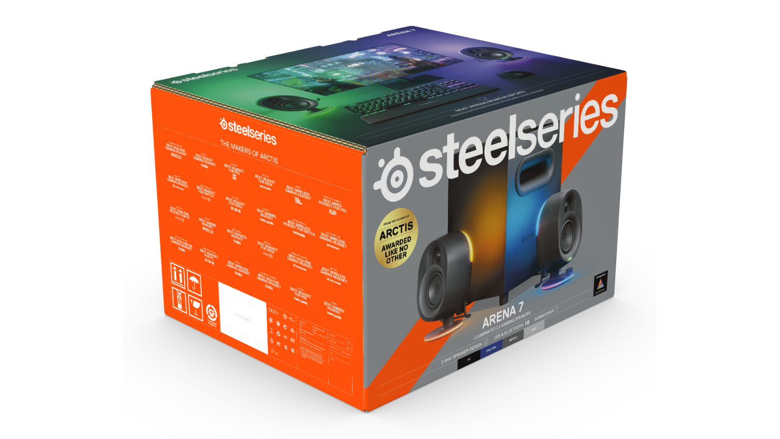 Steelseries Arena 7 Gaming Speakers Harvey Norman