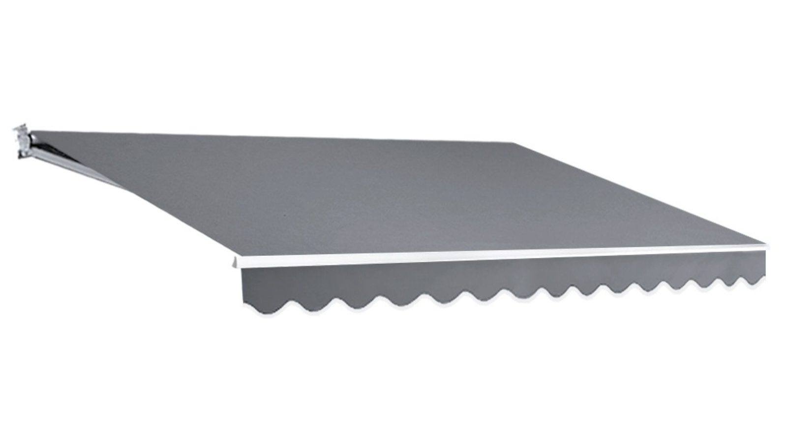 Instahut Pearl Grey Folding Arm Awning