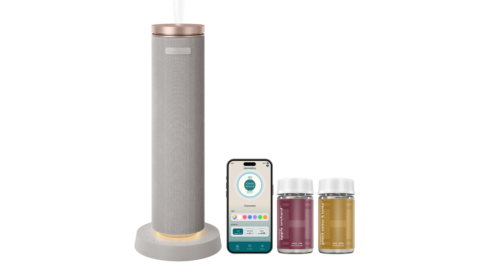 HoMedics SereneScent Waterless Fragrance Diffuser Bundle