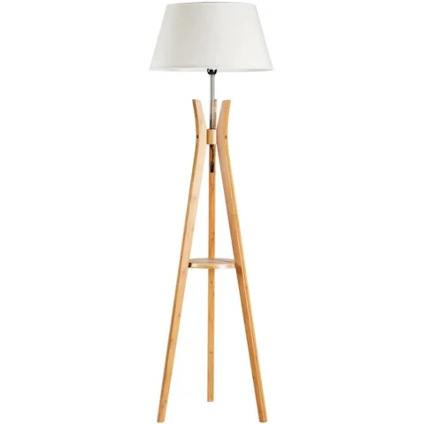 New Oriental Arrowhead Classic Tripod Floor Lamp - Natural