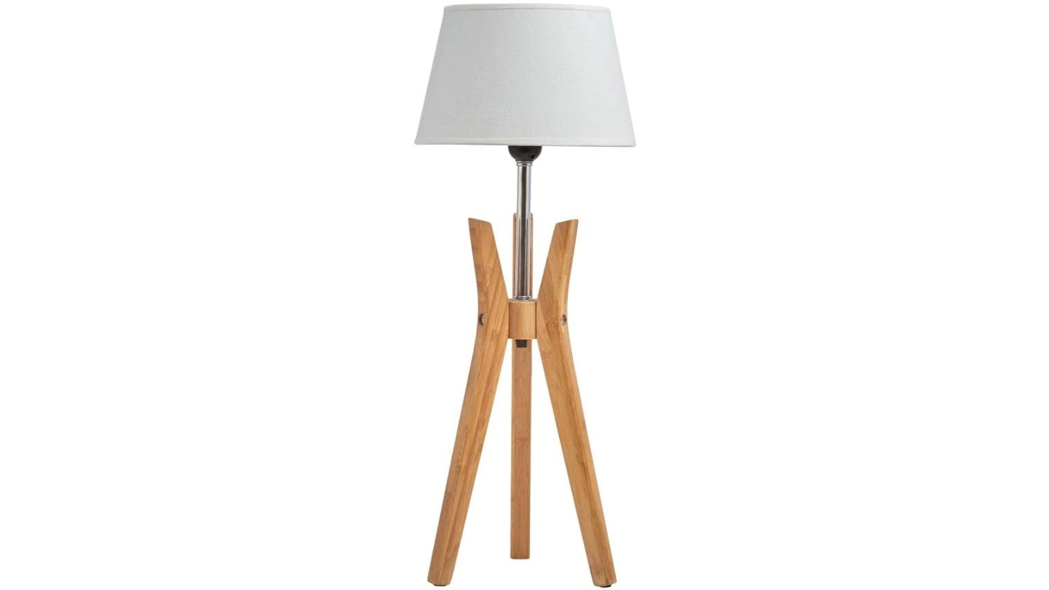 New Oriental Arrowhead Classic Tripod Table Lamp - Natural