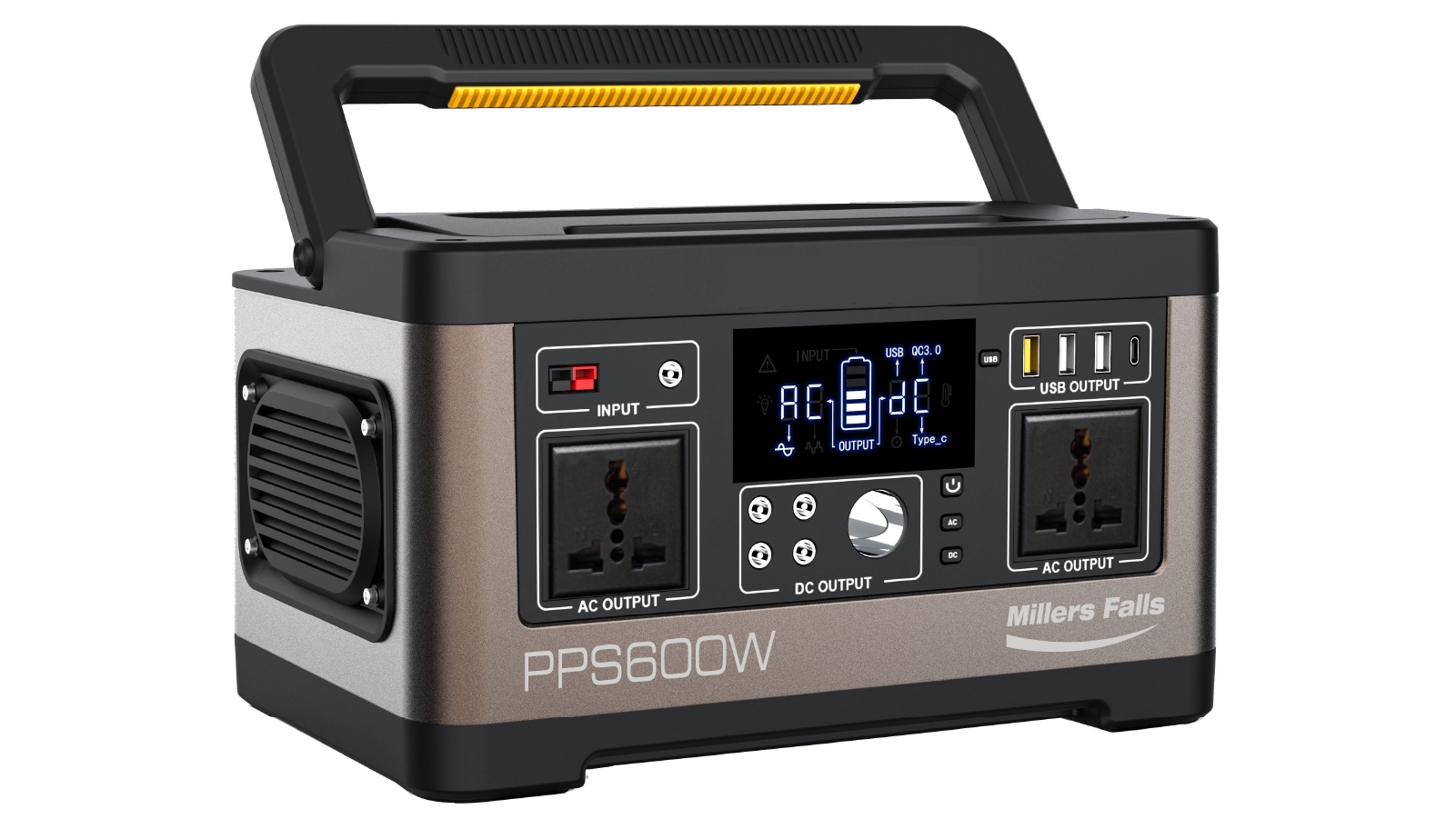 Millers Falls Portable Power Station 600W