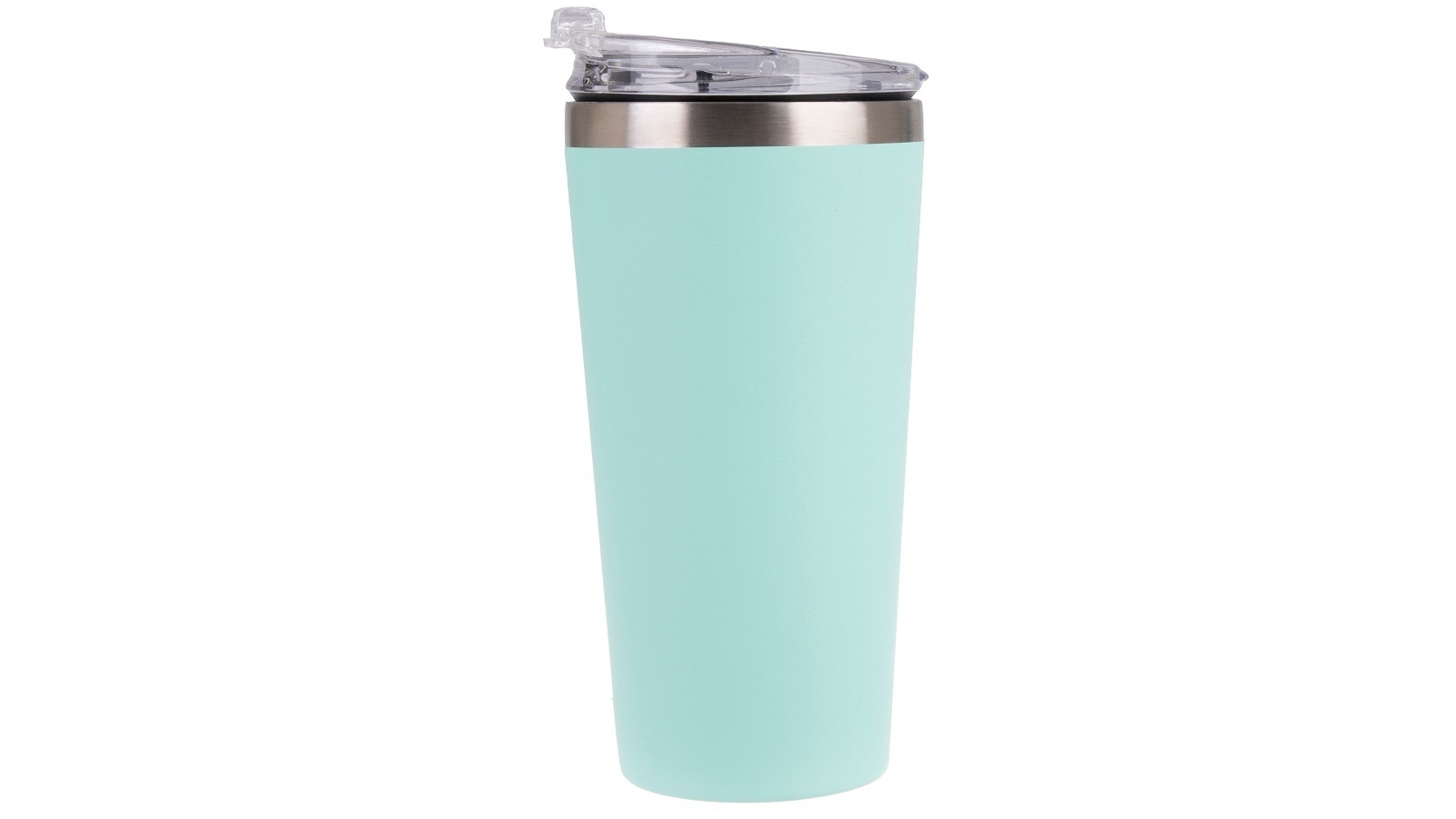 Oasis 480ml Stainless Steel Double Wall Travel Mug - Mint