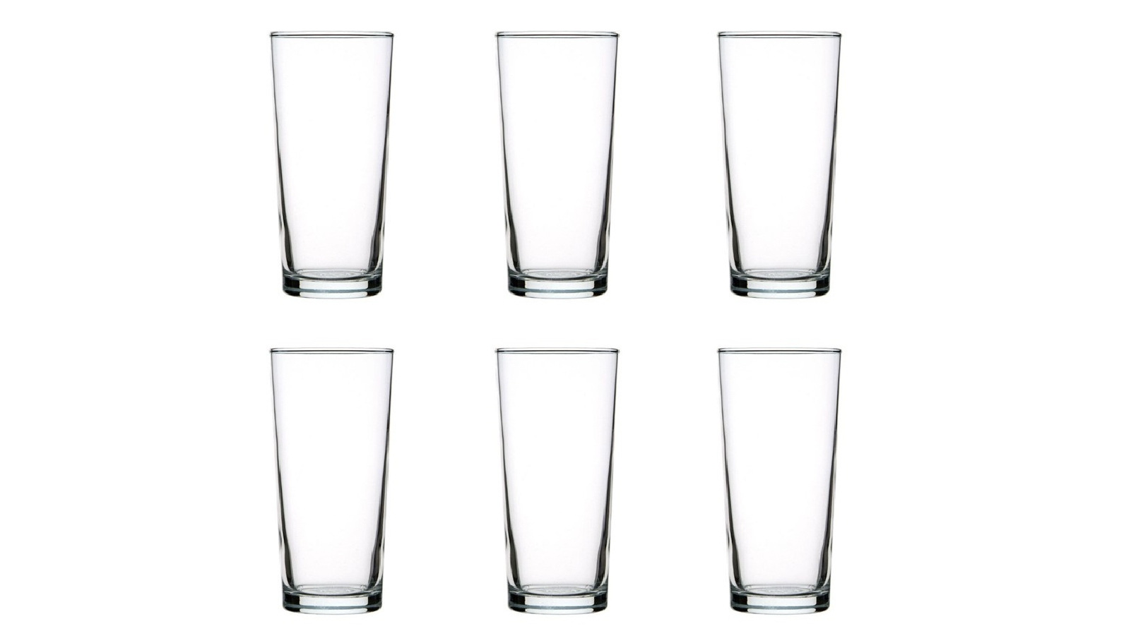 Crown 6 Set Oxford Beer Glass - 425ml