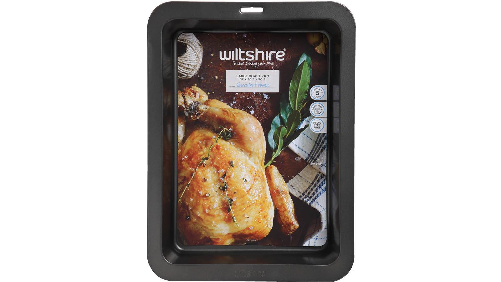 Wiltshire 36.5 x 26.5cm Easybake Large Non Stick Roast Pan 