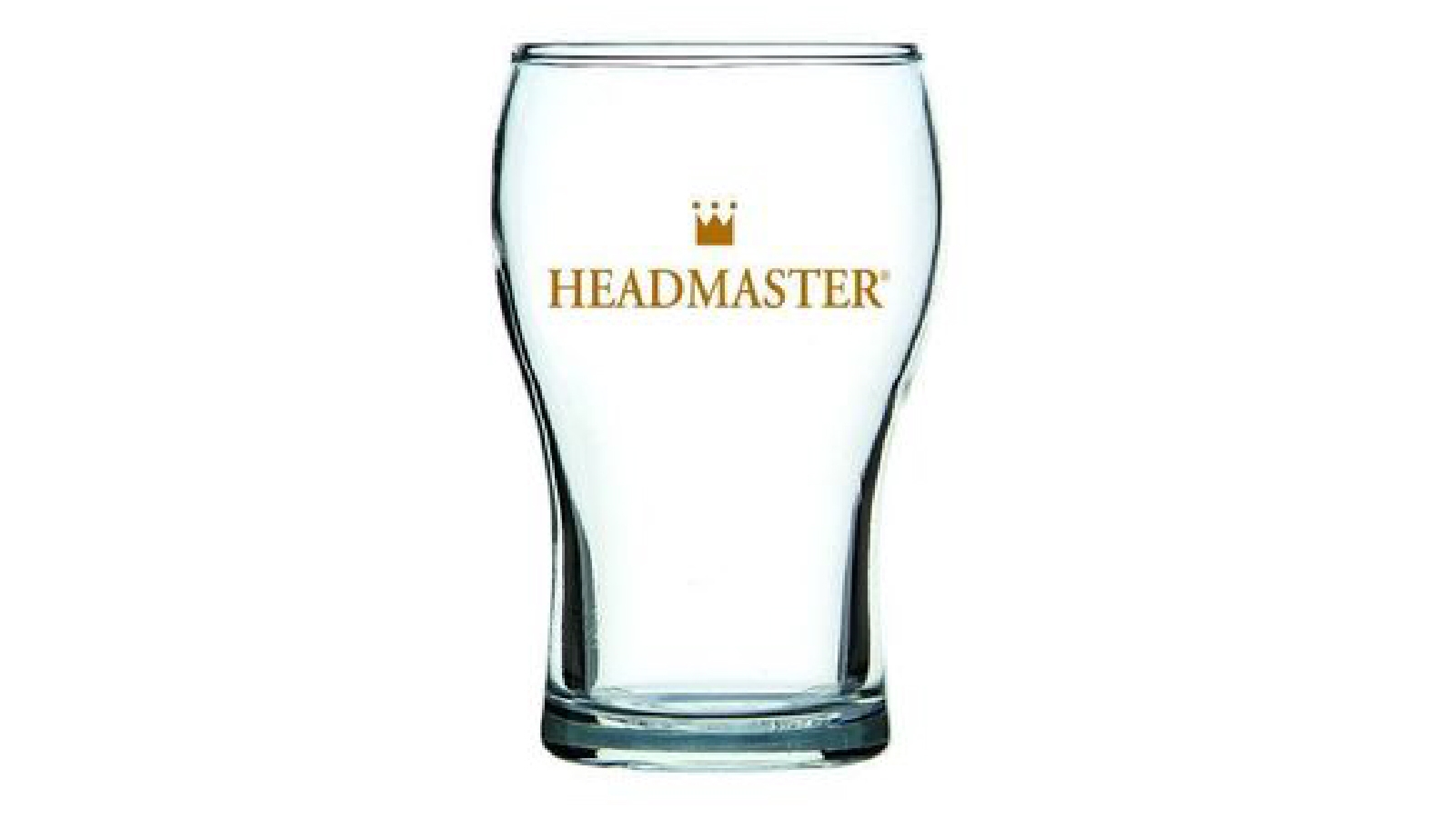 Headmaster Washington Nucleated Beer Schooner Glasses 425ml Harvey