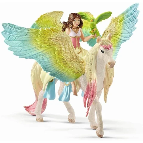 Schleich - Fairy Surah with Glitter Pegasus