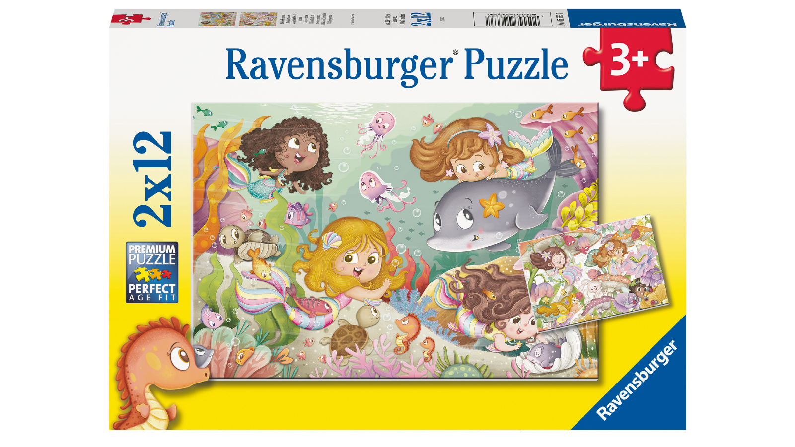 Ravensburger 2 x 24 Piece Fairies and Mermaids Puzzle