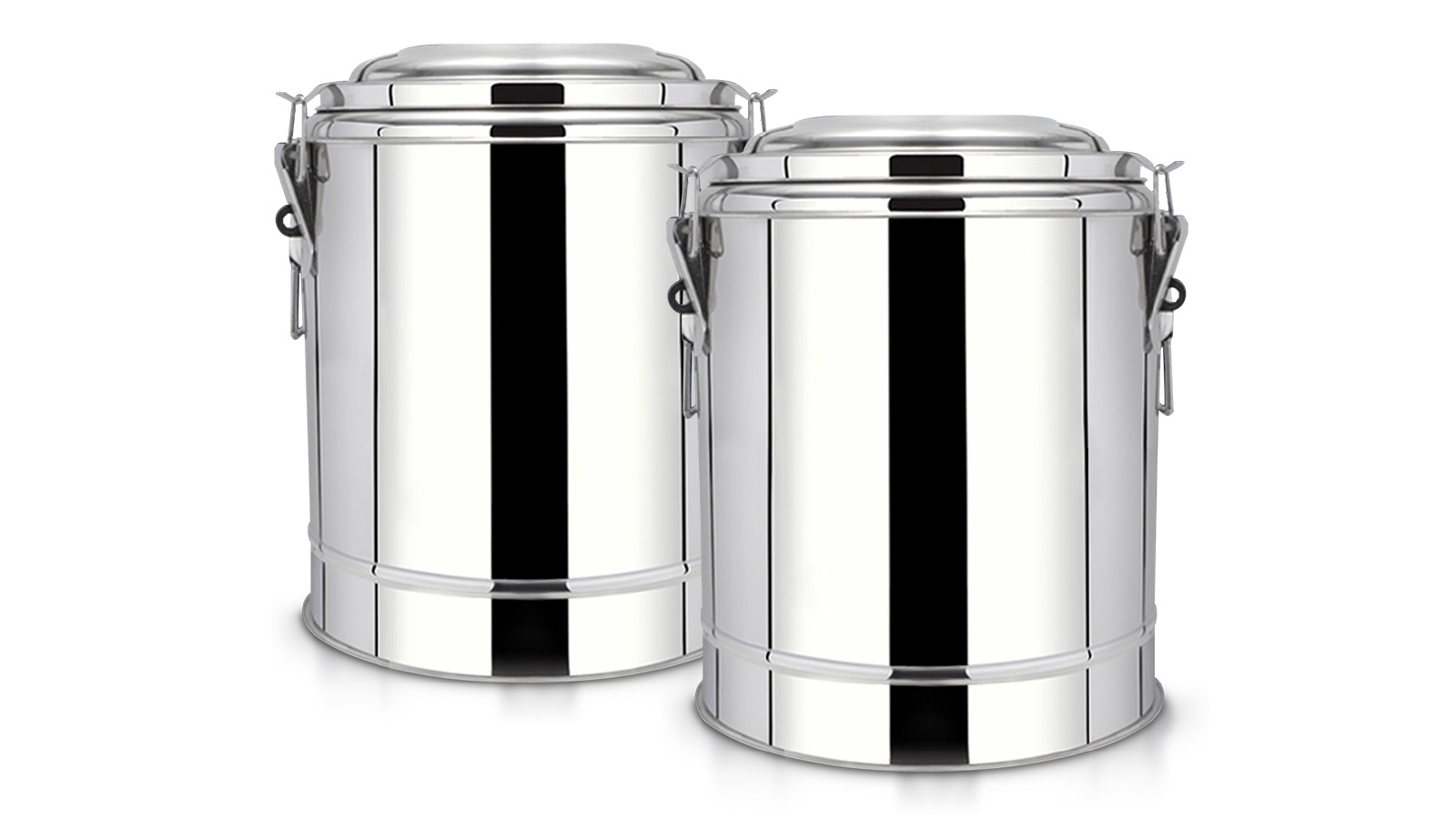 SOGA 2X 30L Stainless Steel Insulated Pot