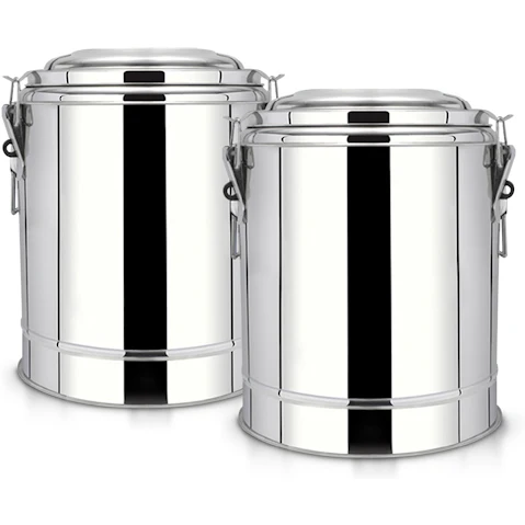 SOGA 2X 30L Stainless Steel Insulated Pot