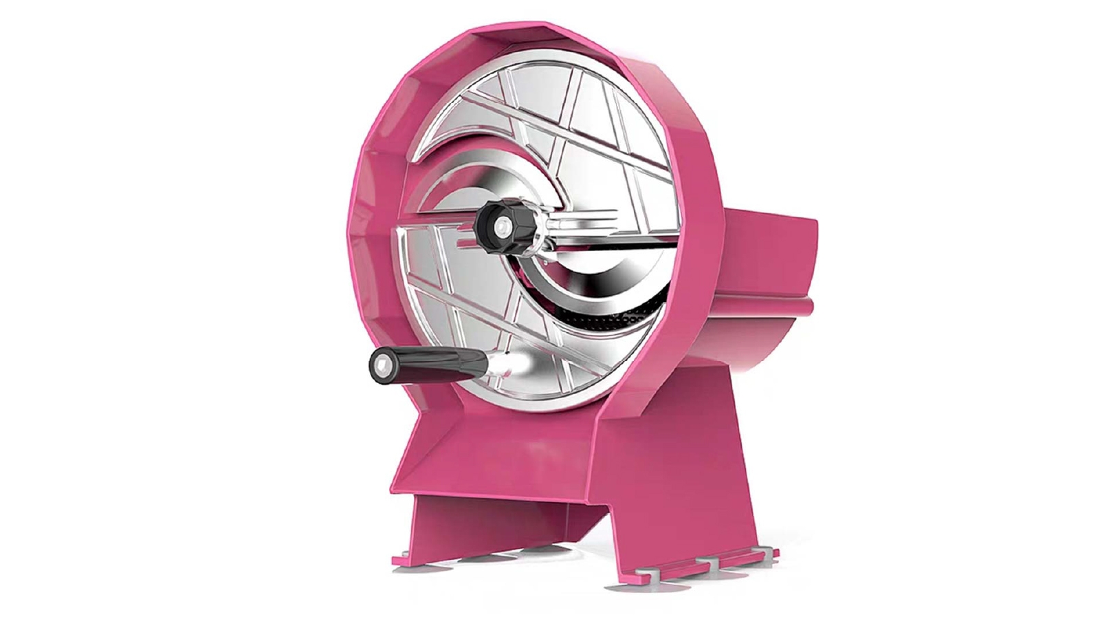 SOGA Commercial Manual Vegetable Cutter Machine - Pink