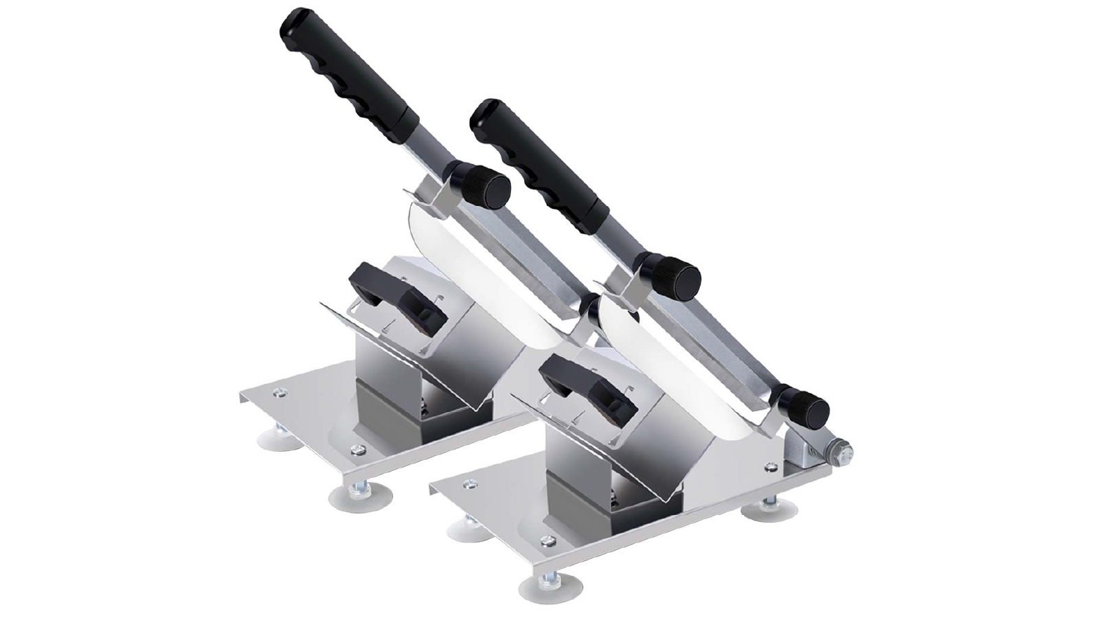 SOGA 2x Manual Frozen Meat Slicer