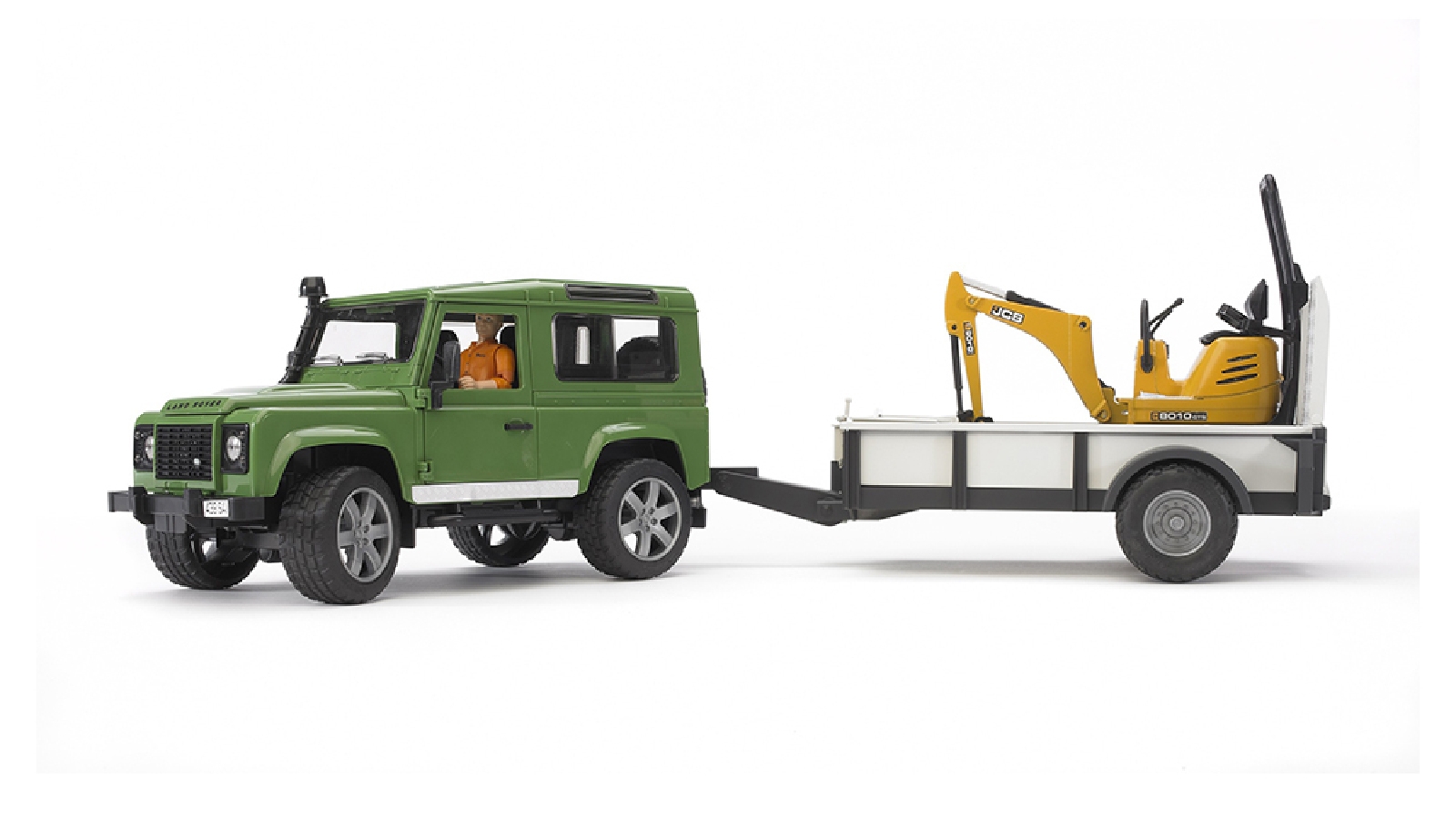 Bruder Land Rover Defender with Axle Trail