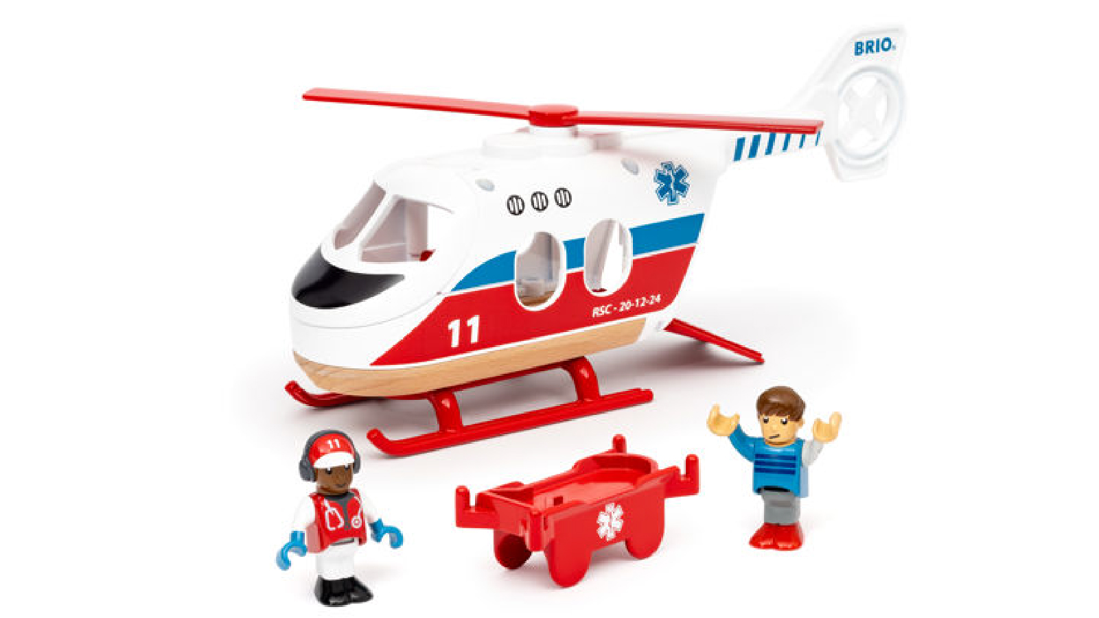 Brio 4 Piece Rescue Helicopter