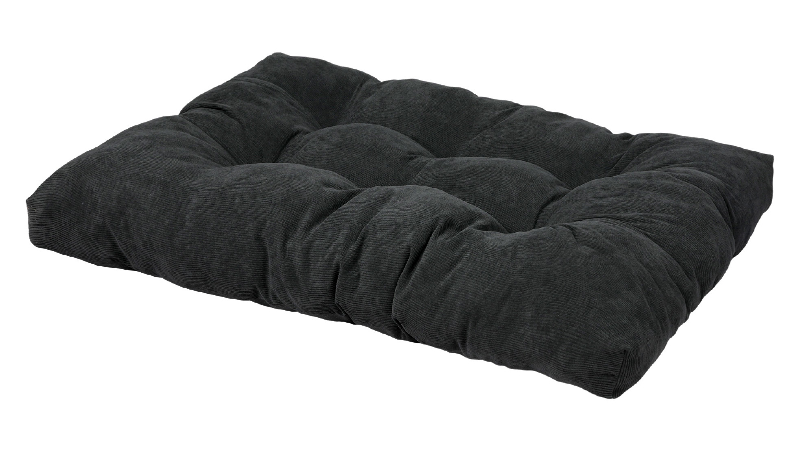PaWz XX-Large Pet Calming Bed Dog Cat Cushion Mattress Washable Mat Puppy Plush - Black
