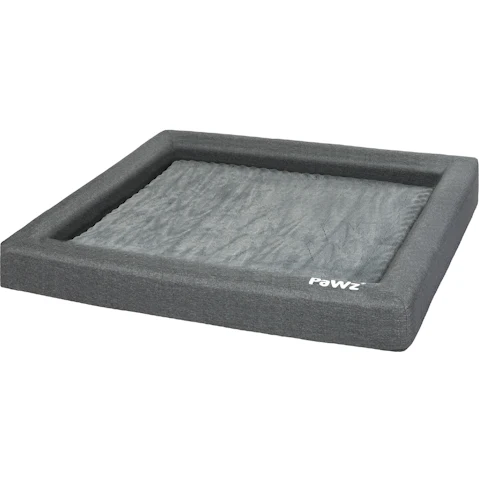 PaWz Extra Large Pet Beds High Density Foam - Grey