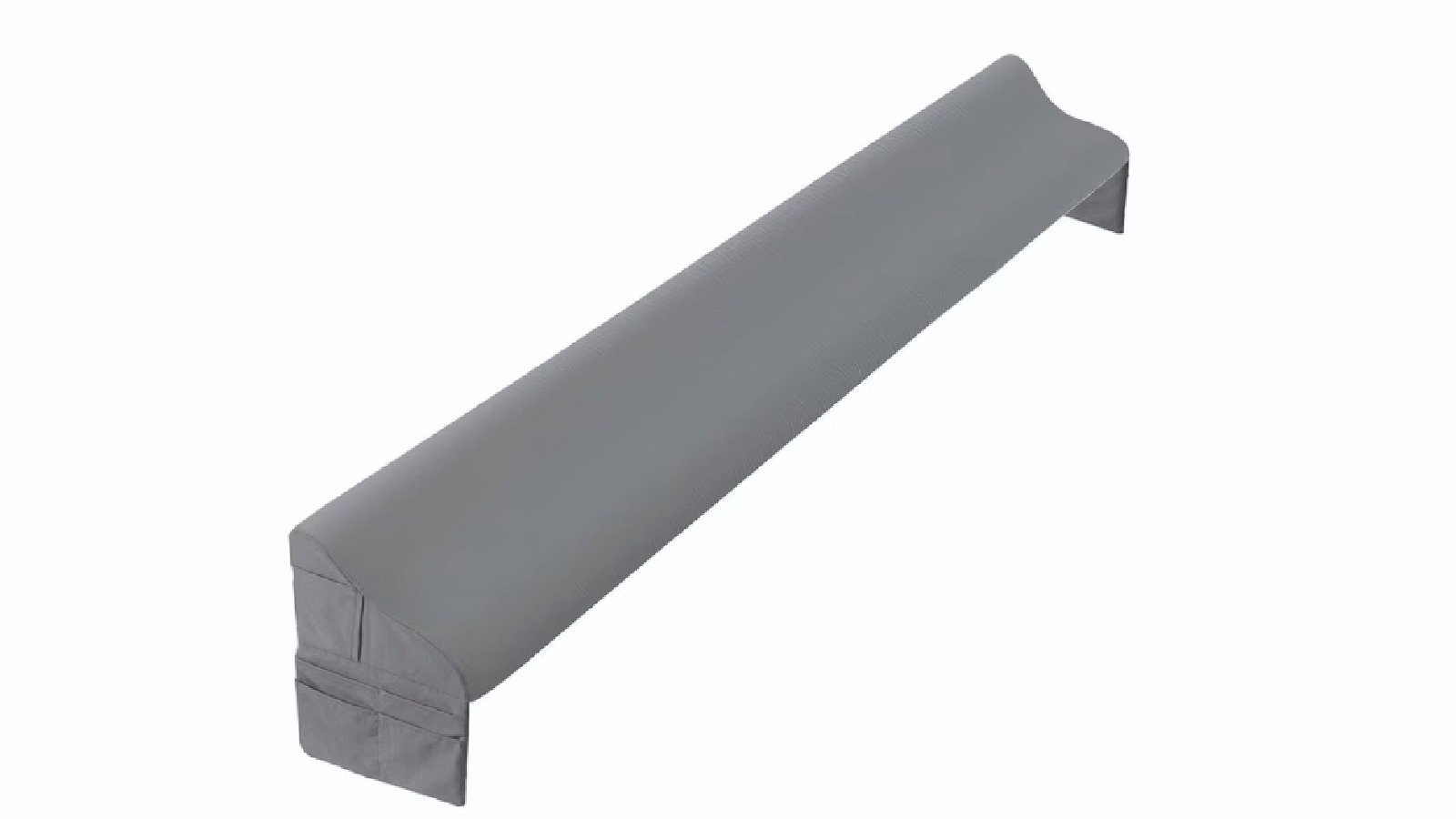 Luxdream King Bed Gap Filler Headboard Wedge Pillow Mattress Stopper - Grey