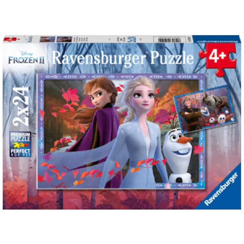 Ravensburger 2x24-Piece Frozen 2 Frosty Adventures