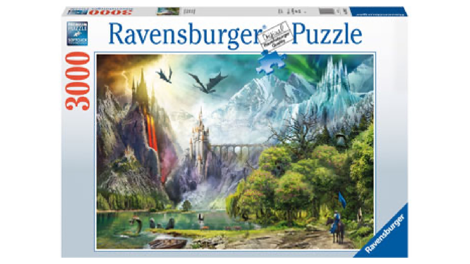 Ravensburger 3000-Piece Reign of Dragons