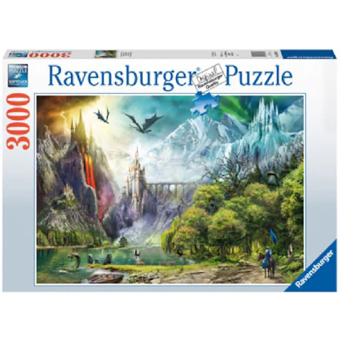 Ravensburger 3000-Piece Reign of Dragons
