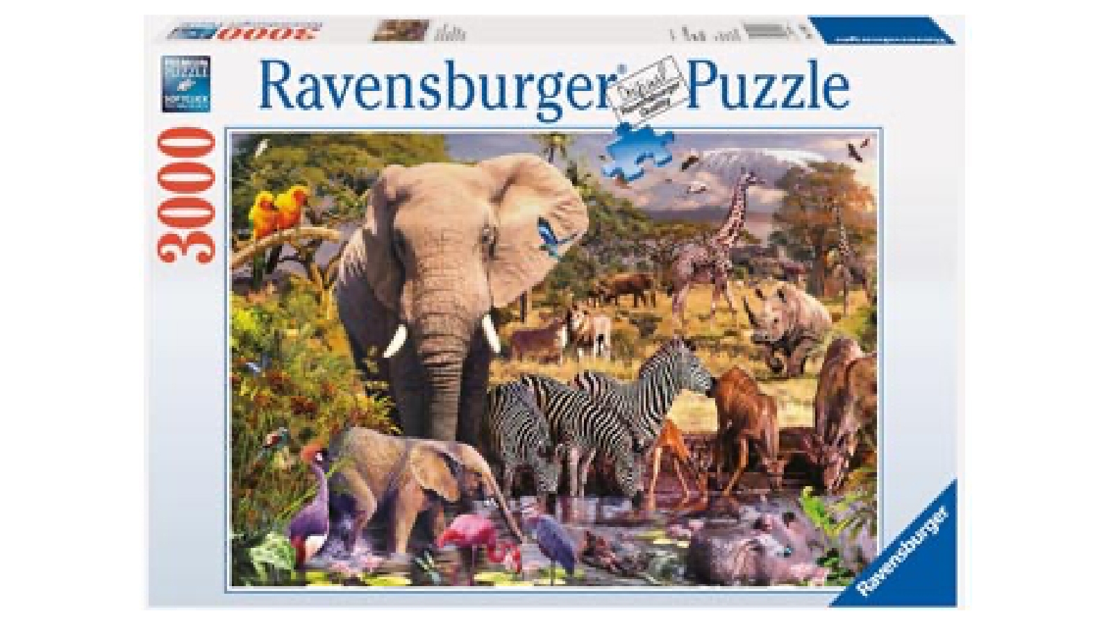 Ravensburger 3000-Piece African Animal World Puzzle