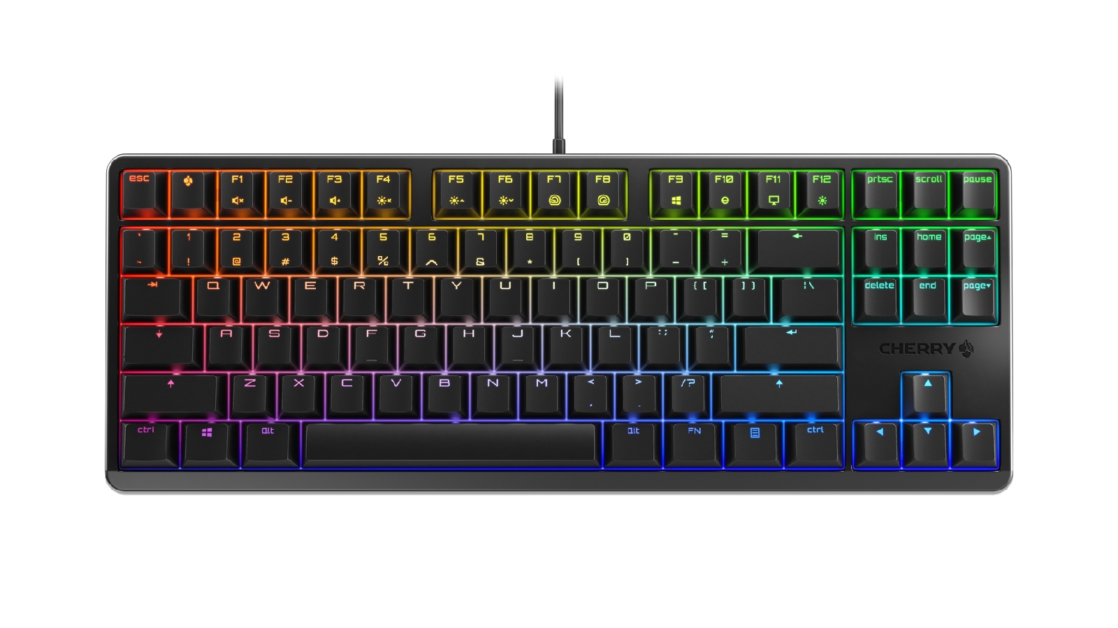 CHERRY G80-3000S TKL MX Blue Gaming Keyboard