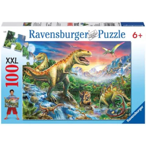 Ravensburger 100-Piece Time of the Dinosaurs Puzzle