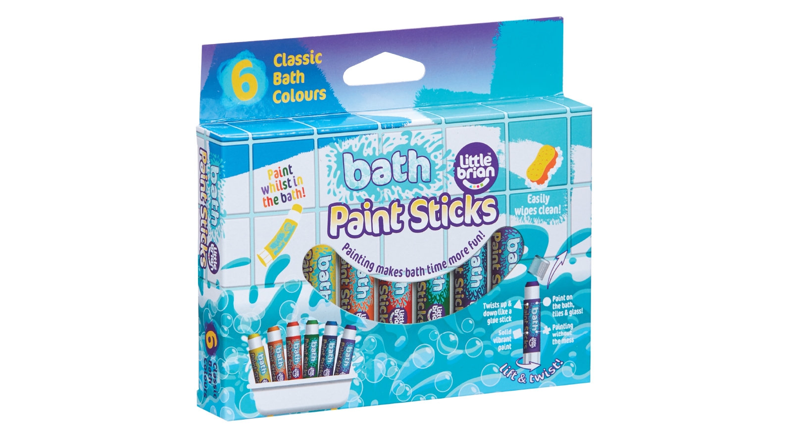 Little Brian Paint Bath Sticks