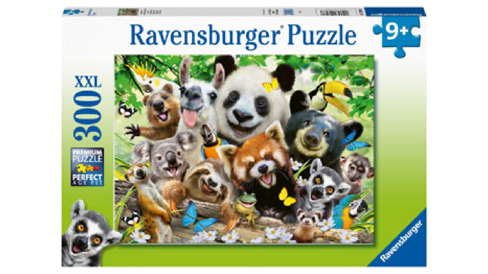 Ravensburger 300-Piece Wildlife Selfie Puzzle