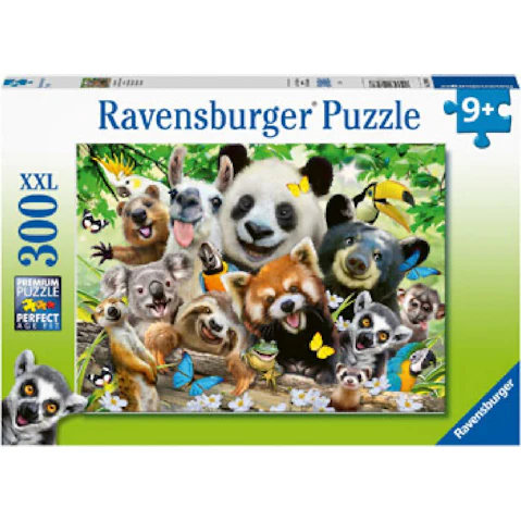 Ravensburger 300-Piece Wildlife Selfie Puzzle