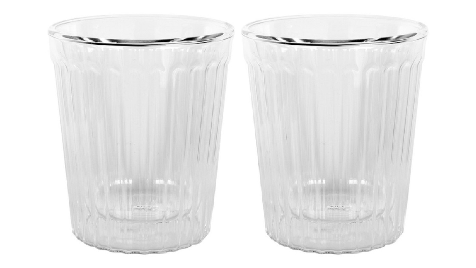 Avanti Set Of 2 80ml Rigato Double Wall Glasses